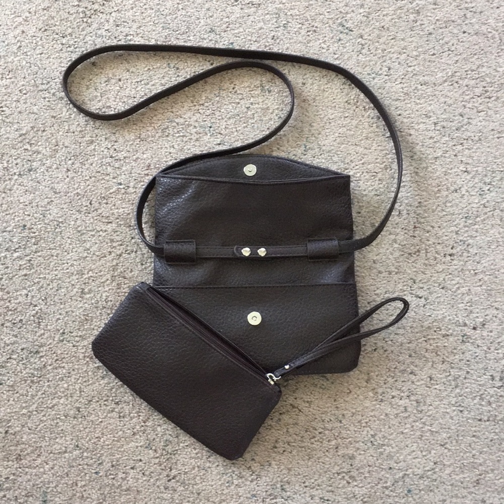 Signature Weekend Brown 2 Piece Purse Set